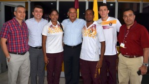 Gobierno Departamental presentó los cuatro primeros deportistas apoyados por la Banca 1 BANCOS DEPORTISTAS