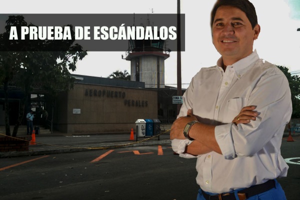 Exdministrador del aeropuerto Perales, que salió por escándalos, se posesionó en el Ibal 4 Andrés Hurtado, aeropuerto Perales, Ibagué