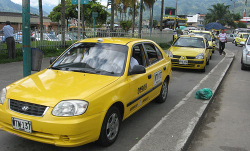 Taxistas de Ibagué