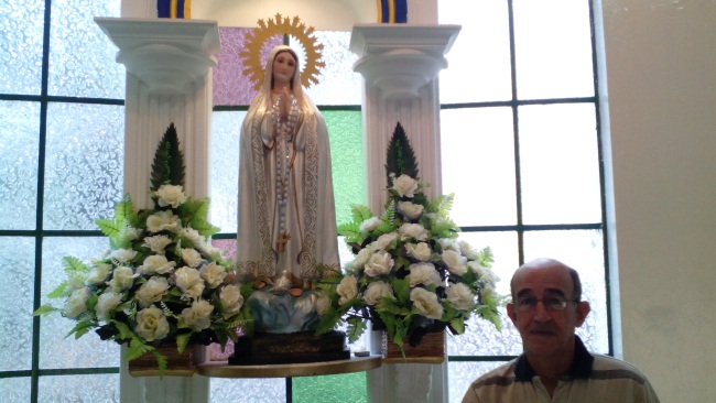El ángel de la Virgen de Fátima 2 Fernando Gallego y la Virgen