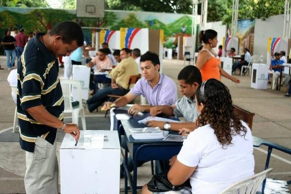 puesto de votación